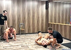 Pro IFBB Russian Butt BB Big Alpha & Romeo Bodybuilder Pets