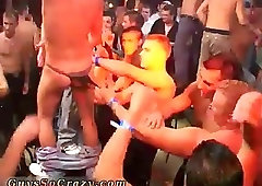 Cute boys hot partying