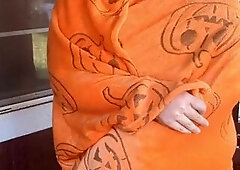 Fat big beautiful woman Nerd Screws One as well as the other Holes and Shows Off