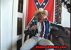 Buzzed Heterosexual Redneck discharge A Fountain fapping His impaler