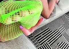 Gorgeous brunette babe fucked hardcore in the bathroom