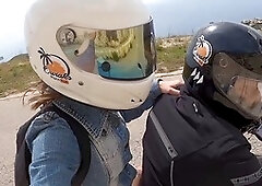 Risky blow job with a messy face shot in Spain - Owiaks