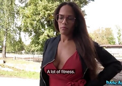 Public Agent FULL SCENE - French tourist with Incredible body has her constricted snatch filled with large schlong