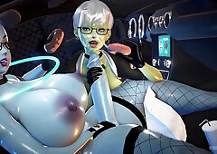 You Wont Believe What Patrol Girls Do Alone With A Futa In This Crazy Parody - Car Toon