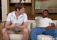 Sage Roux offers his holes to Jake Waters' Big Cock - BoB