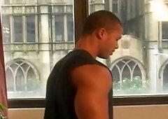 Falcon Studios: Stiffening in the steamy jacuzzi