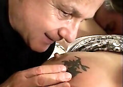 Concupiscent wife Tanya Storm likes getting ass drilled whilst sucking weenie in the kitchen
