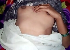 Desi Telugu newly married couple's homemade wild session