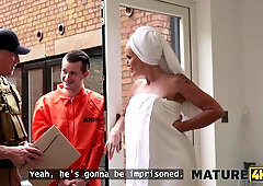 Sam Bourne And Mackenzie Page In Young British Robber With A Huge Cock Fucked Hard His Hot Milf Neighbour