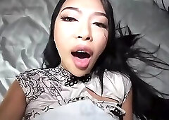 Slender Fit Shemale Doll Getting Impregnated