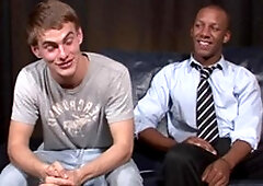 Interracial rimming session