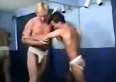 Jockstrap Wrestling 07 (Bout 1) - Randy Roberts VS. Robert Larkins