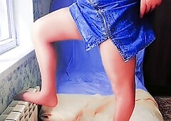 Scorching sissy Crossdresserkitty with a perfect donk moves like a dream