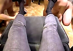 Lifestyle Luxury Service of a Chinese Suited Dom