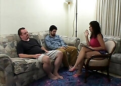 Gloryhole amateur blowjob followed with a cumshot