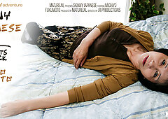 Skinny Japanese Lady Michiyo Fukumoto Wants To Get Fucked & Creampied