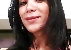 Big cocked Sabrina Suzuki jerks her fat dick