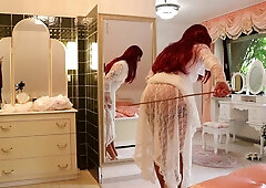 A Windy Day In Sheer Lace - I just missed someone who boned me