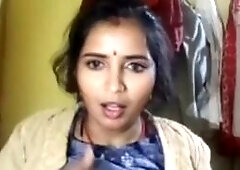 Gouthami reddy manthena showing pink bra and Big milky boobs in bedroom video viral