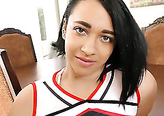 Fabulous curvy babe Emori Pleezer rides dick like no one else in this world