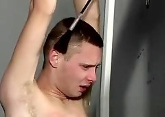 Gay masculine bondage porn movies first time Slave Boy Fed Hard Inches