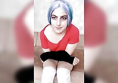 Cowgirl Style Colorful Outfit Pleasing Crossdresser
