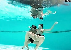 Welcome to the precious underwater erotic world, a particular place on the web for all lovers of the submerged female forms. The water discloses the r