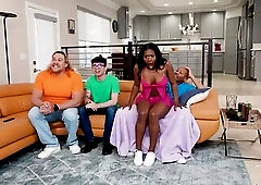 She Sneaks Anal In Front Of His Friends Tessa Thomas Brazzers