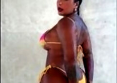 Latin chick Nina Mercedez Does a Try On Haul with Her Bikinis Previous to Going Out To Party