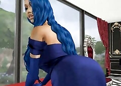 Saweetie black dominant-bitch screwed by white dude