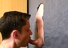a bisexual boy uses my gloryhole and ejaculate a lot
