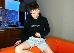 Dribble, giant cocks, young cock
