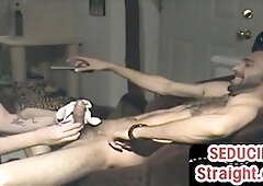 Well bottom sucks hairy jock