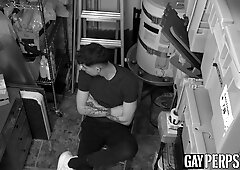 Bruce Jones punishes Vincent OReilly tight ass for stealing