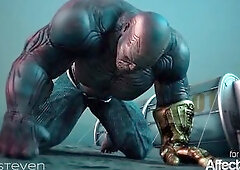 Our Heroine has lastly got her adversary on his knees. As this babe gives him a chance for any final word it appears to be this guy has one greater qu