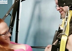 Some other enjoyment clip in Spark's sex swing from our tour to Vegas. Hubby and I banged during the time that Spark sat on the sofa and watched 