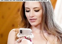 Seductive lesbo girlfriends get jointly and spend time pleasant sexually every other in 3some. Astounding honeys fondle merry melons ans lick fascinat