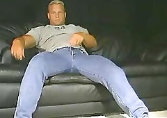 Chad Ray Martin Stripping, Oiling Himself Up, Flexing and Posing