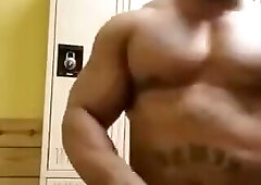 Dectric Lewis Stripping Out Of White Boxer Briefs