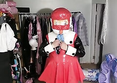 It's time for a recent description word salad 'coz I got my kigu! So in any case we are a fan of shiny PVC, rubber, latex and other enormous