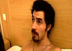 Alluring brunette French babes are having great time while riding these big dicks and getting sprayed with jizz in this hot foursome action.