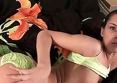 Teen Solo Masturbation: Inga's Steamy Second Session