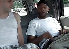 Interracial gay vid with an eager Casey Clays