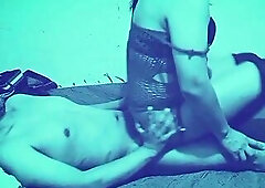 “Irresistible transfeminine, who transforms the night into a game of fire and restrained enjoyment.”