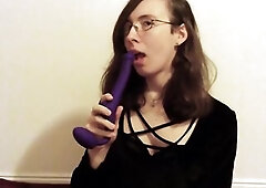 Shy Beginner Plays With Sextoy
