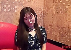 Pretty Japanese MILF Mio sucks dick and gives pussy