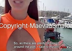 Maeva Sinaloa  A Guy Fucks Me Bareback In A Fitting Room In Ibiza