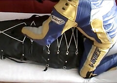 Bondage milking, gay master, gay milking