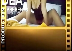 Sexydea with short ebony suit