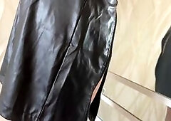 Big-Titted Blonde Handles Two Big Cocks